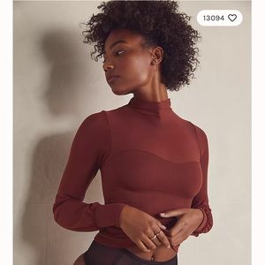 Beautiful Free People Sheer top (light up layering top)